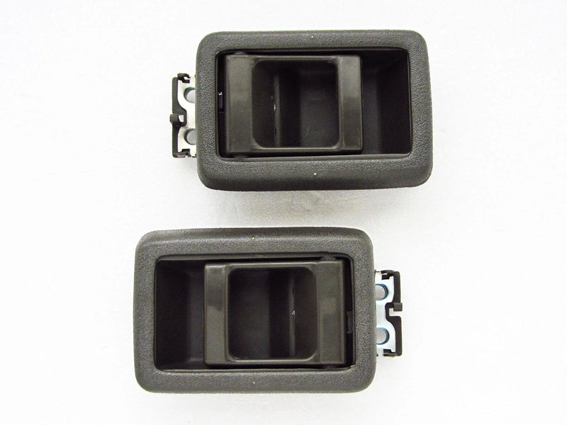 Nissan Navara D21 Pickup (1997-2001) Brown Interior Inner Door Handle Pair