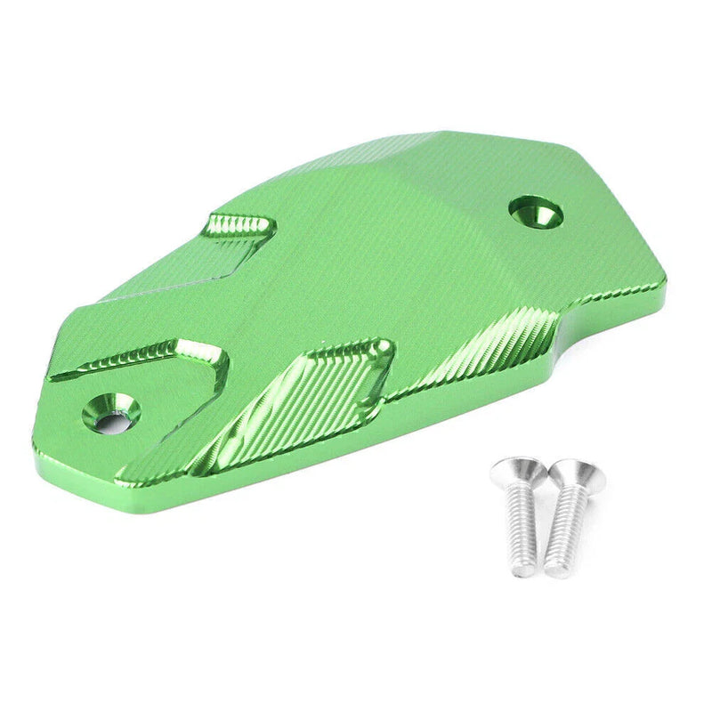 Kawasaki Z900 Aluminum Green Brake Reservoir Cover Cap (2017)