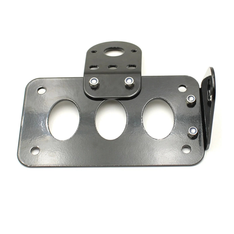 Harley Bobber Chopper Rear Side Mount License Bracket