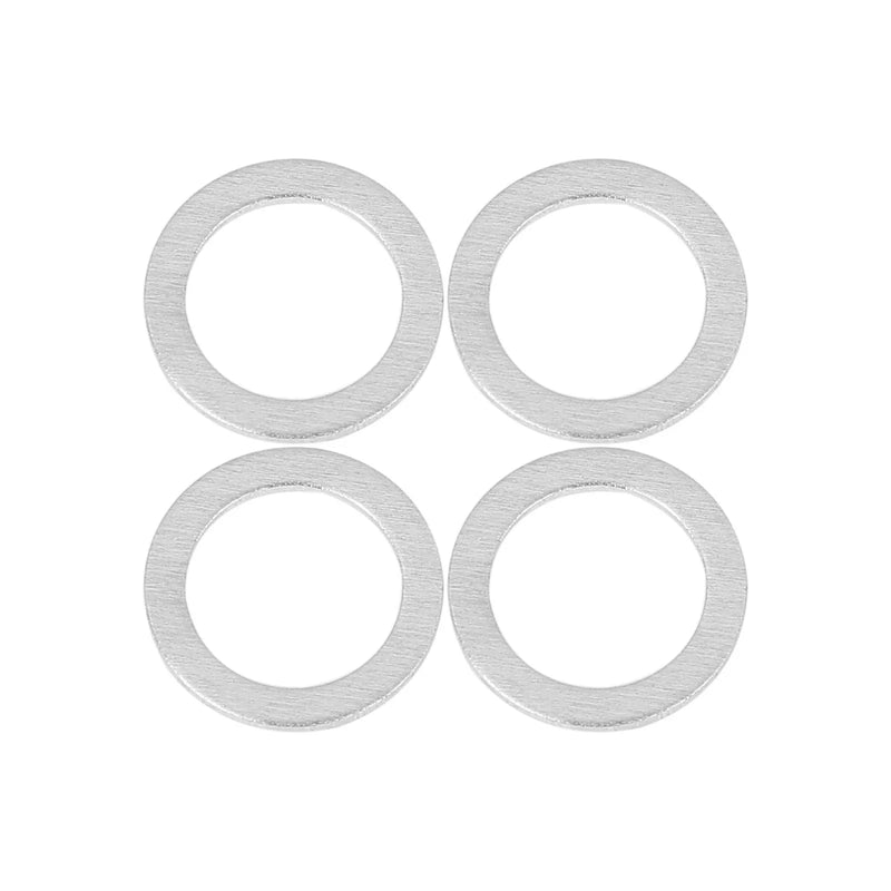 Hyundai 10 x M14 Silver Tone Oil Drain Plug Gaskets (21513-23001)