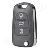 KIA K2 K5 3-Button Remote Key Fob Shell Cover (2011-2020)