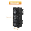 GMC Sierra 2500 4WD Wheel Drive Selector Switch (1999-2002)