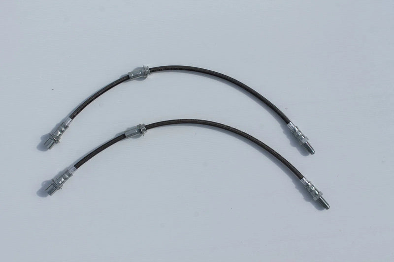 Toyota Corolla KE38 KE55 KE70 Braided Front Brake Hose Set (2)