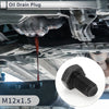 Car Motorcycle Set 1x M12x1.5 1.06" Engine Oil Drain Plug with Gasket