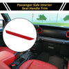 Jeep Wrangler JL JLU (2018-2024) Red Passenger Side Seat Handle Trim