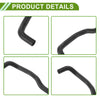Toyota Camry 3.0L (1992-1993) Rubber Black 1 Pc Heater Hose