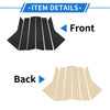Hyundai Elantra 6 Pcs Black Door Pillar Window Trim (2021-2023)
