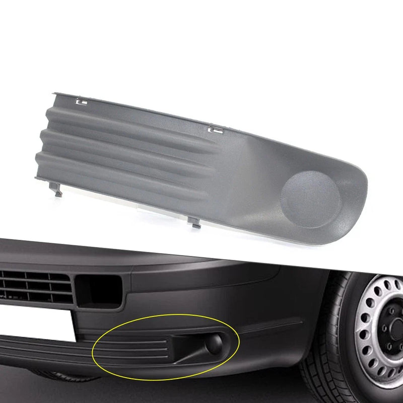 VW Transporter T5 T28 T30 Left Front Bumper Fog Light Grille Cover (2003-2009)