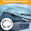 Front Windshield Washer Nozzle BMW 430i/435i 2014-2019 Black 1 Pc (2014-2019)