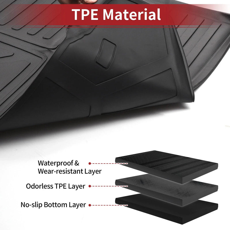 Toyota RAV4 (2019-2024) Diamond TPE Cargo Liner Rear Trunk Mat