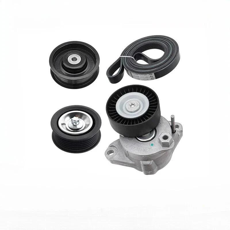 Mercedes W164 W212 R171 R230 Drive Belt Tensioner Pulley Kit (2004–2016)