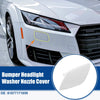 BMW 335i White 1x Front Bumper Headlight Washer Nozzle Cover Cap