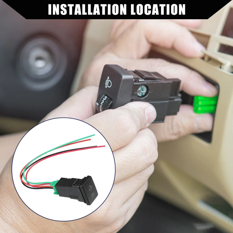 Toyota Land Cruiser 4Runner Tray Lights Push Button Switch Set (2003-2023)