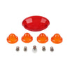 T100 Scrambler Speedmaster Turn Signal Covers Amber Tail Light Lens (2001-2023)