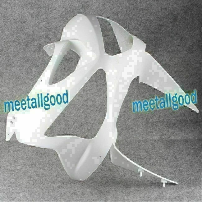Kawasaki Ninja ZX6R White Front Cowl Upper Fairing (2003-2004)