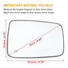 Dodge Ram 1500 2500 Left Right Side Mirror Glass Replacement (2010-2023)