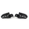 Universal Motorcycle Bike Black CNC Wide Foot Pegs Rear Set Pedals