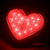 Car - Turn Signal Indicator Lamp Red Heart Shaped LED Side Marker Light
