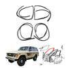 Toyota Land Cruiser J60 FJ61 FJ62 HJ60 1980-1990 Door Glass Run Channel Set