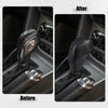 Toyota C-HR Gear Shift Knob Cover Black Faux Leather (2018–2019)