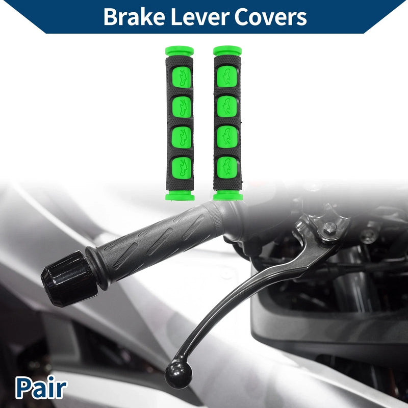 Motorcycle 3/8" 10mm Brake Lever Cover Green