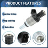 BMW E60 520i 525i Fuel Injector 6 Pcs (2003-2010)