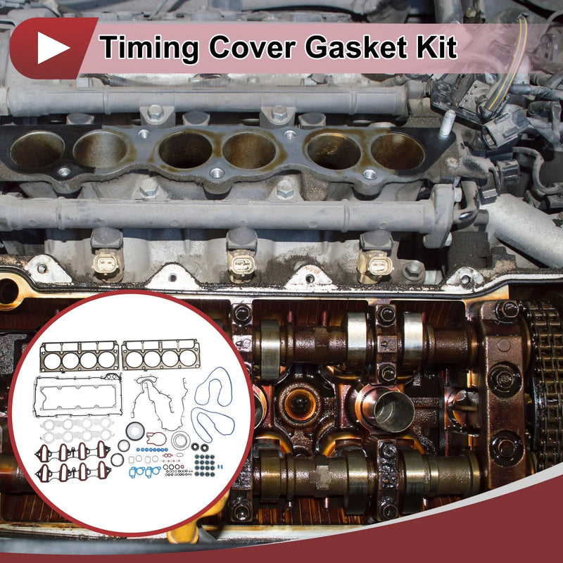 GMC Yukon 2002-2011 Timing Cover Gasket Kit (1 Set)