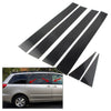 Toyota Sienna 6 x Black Door Trim Cover Kit (2004-2010)