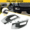GMC Yukon XL Fog Light Bezel Chrome Trim Cover Replacement 2 x (2015-2020)