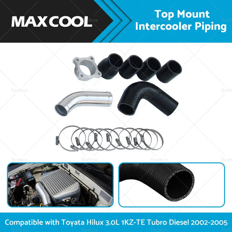 Toyota Hilux 3.0L 1KZ-TE Turbo Diesel Intercooler Piping (2002-2005)