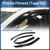 Toyota Yaris Sedan Window Deflectors 1 Set (2007–2007)
