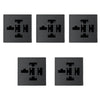 Fuse Box - 4 Pin & 5 Pin 5 x Relay Connector Socket