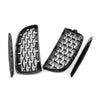 BMW E90 2005-2008 Black Pair Front Frame & Chrome Grille