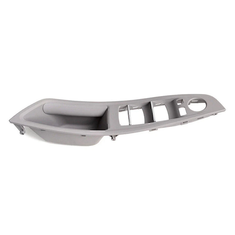 BMW 5 Series Grey Front Inner Door Handle Trim Cover (2010-2017)