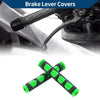 Motorcycle 3/8" 10mm Brake Lever Cover Green