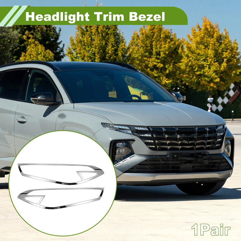 Hyundai Tucson Front Left Right Headlight Trim Bezel (2016-2023)