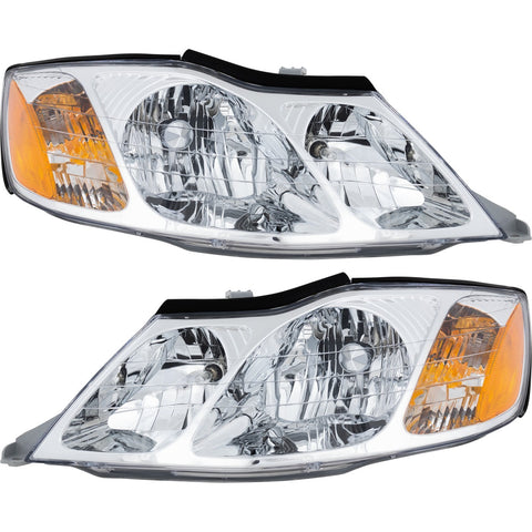 Headlight Assembly Set For 2000-2004 Toyota Avalon Left