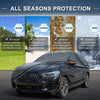 BMW X5 210D-PU Waterproof Car Cover with Driver Door Zipper