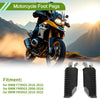 BMW F750GS Foot Pegs / 1 pair / Rubber Black (2016–2022)