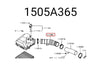 Mitsubishi Triton, Pajero Sport 2.4L Air Intake Hose (2015-2023)