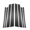 BMW X5 F15 8 x Carbon Fiber Window B Pillar Covers (2014-2018)