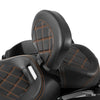 Harley Touring Road Glide 2009-2023 Black Front Backrest Pad