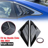 Honda Civic Sedan Glossy Black 2 x Side Window Louver Vent Covers (2022)