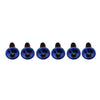 Fastening Blue 6 x M5x15mm Titanium Torx Head Self Tapping Screws