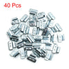 Motorcycle Car 15g Clip-on Tyre Wheel Balance Weights 28 x 21mm 40pcs
