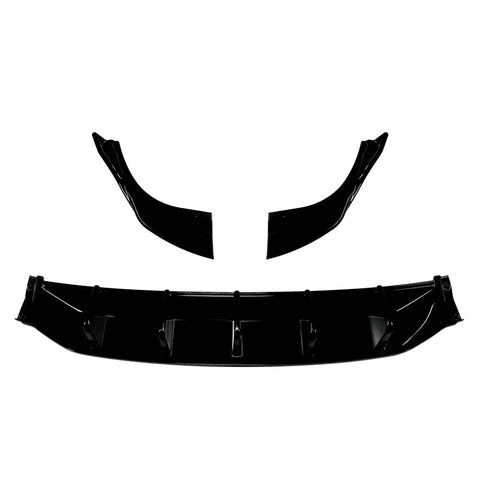 VW Tiguan Glossy Black Rear Bumper Splitter Lip (2021-2023)