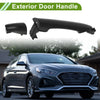 Hyundai Kia Picanto Black Rear Right Exterior Door Handle (2011-2016)