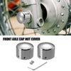 Harley-Davidson 2 x Motorcycle Front Axle Nut Cover Axle Cap