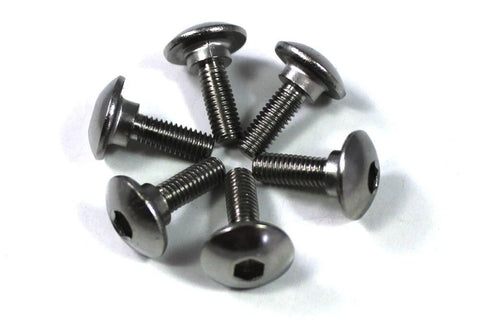 Suzuki 2 x Fairing Bolts Stainless Steel m5+3mm Shoulder Step