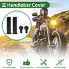 Motorcycle Handlebar Rubber Black 7/8" 22mm Hand Grips Cover
